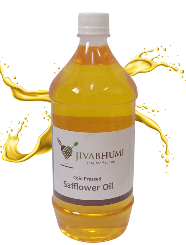 Safflower Oil (Kusube) - Cold pressed - Plastic Bottle