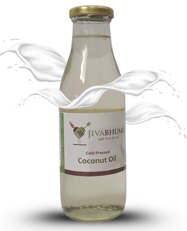 Coconut Oil - Cold pressed- Glass Bottle