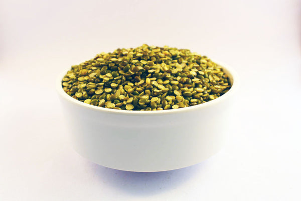 Unpolished Green Gram (Moong) - Split (With Husk)